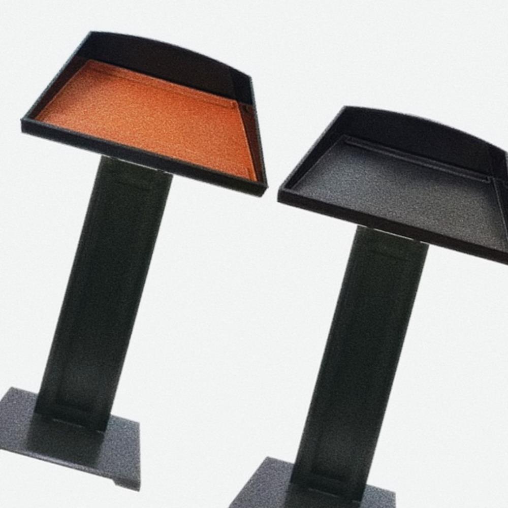 Oce 예약 안내 입간판 강의 스탠드 메뉴 고급거치대 600mm 영업 안내 표시판 가죽 강연대 스텐드 식당 업소 카페