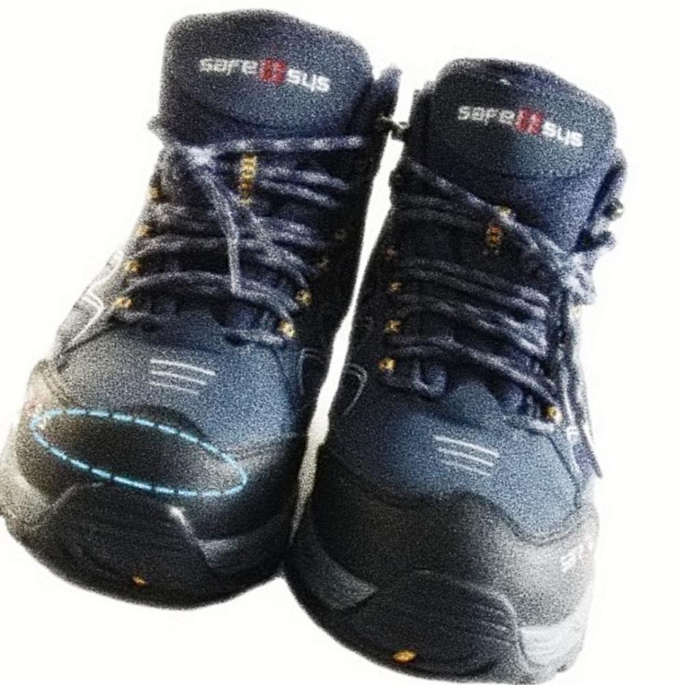 Oce 발 보호 작업화 안전워커 지퍼형 발목부츠 옐로우 남성 여성 산업화 winter boots 미끄럼방지 워커