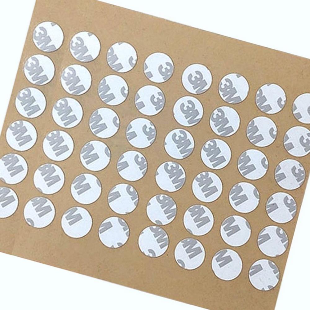 Oce 스카치 투명 양면 원형 테이프 15mm 48개입 다용도 본드 부착 태이프 차량 양면테이프