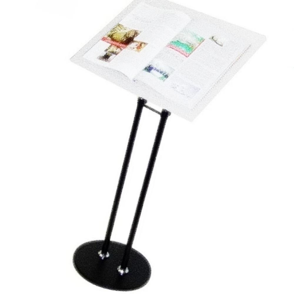 Oce 예약안내 입간판 강의스탠드 투폴대원형받침 블랙도장 입구 광고 홍보판 메뉴판 홍보판 대학교 학원 강의실