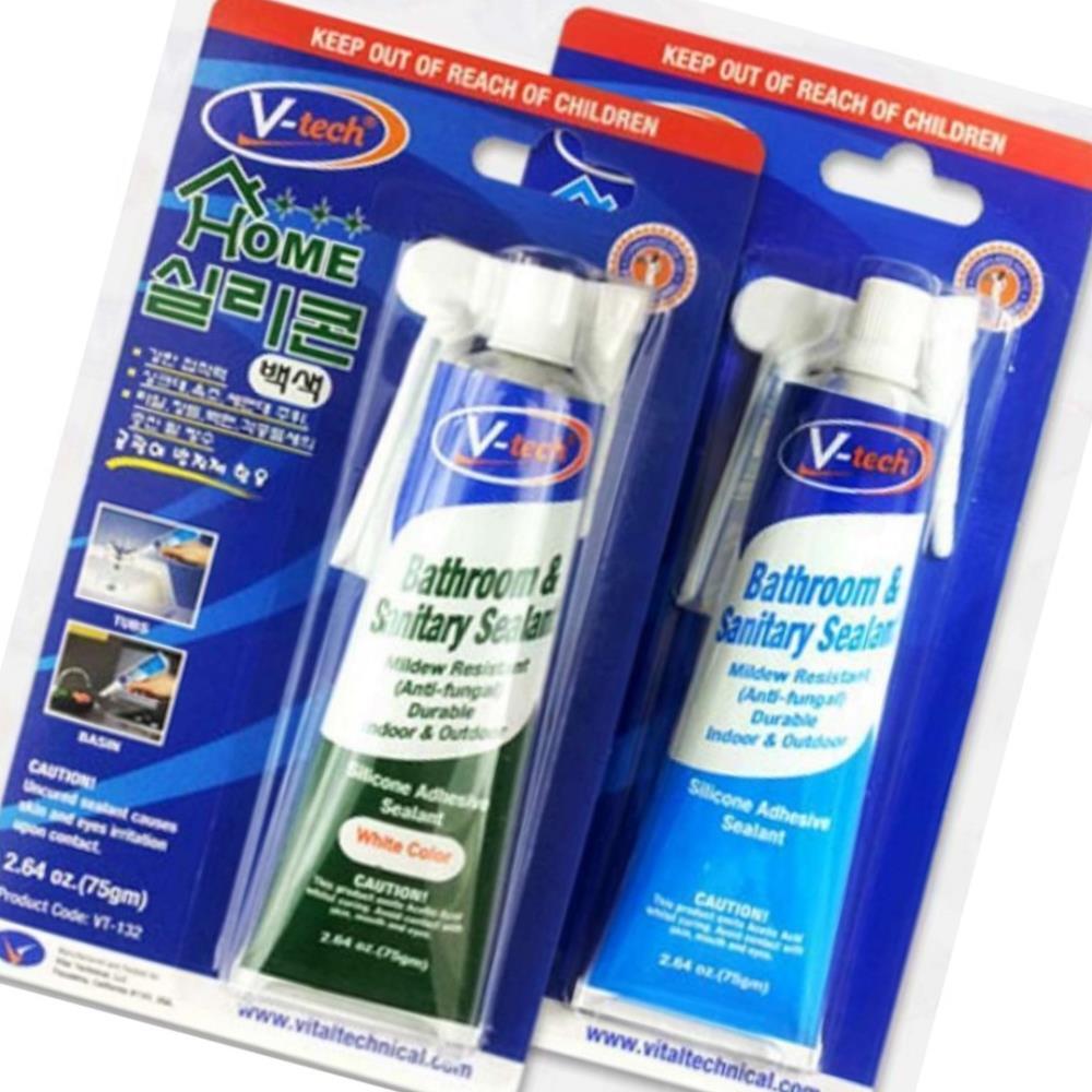 Oce 욕조 타일 씰링 욕실주방용 실리콘 충전재 곰팡이방지 균열 크랙 보수 샤시 인테리어 구멍 틈 충진재