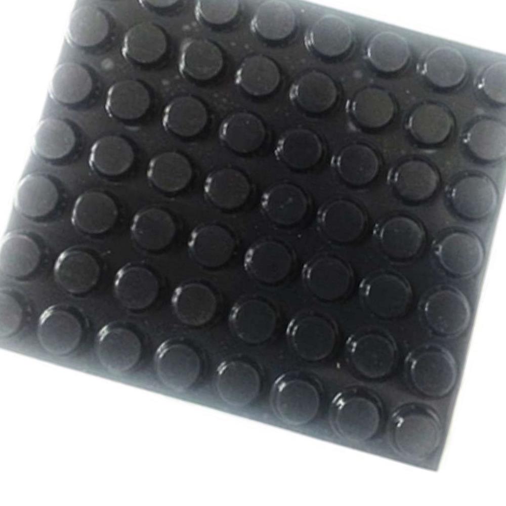 Oce 충격방지 PU 범퍼 소음방지패드 3.5mm 56개 검정범폰 책상유리받침 범폰범폼 충격흡수패드