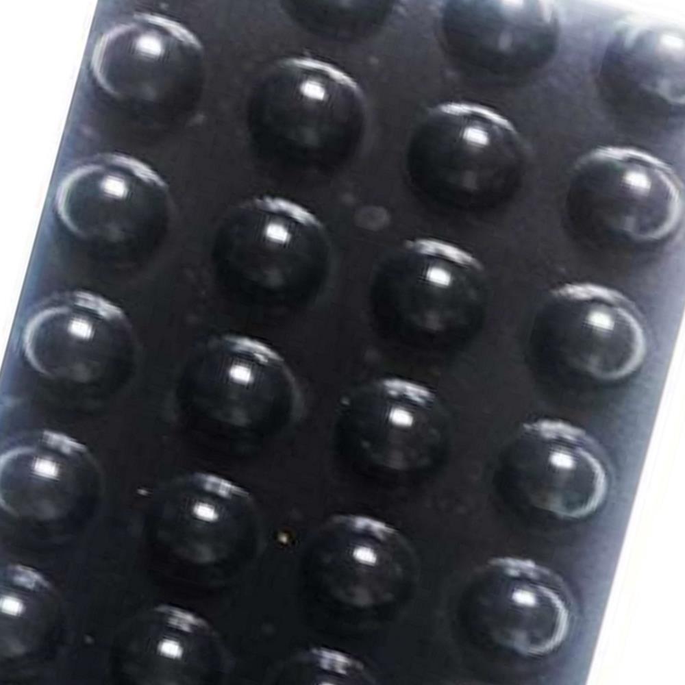 Oce 충격방지 PU 범퍼 소음방지패드 9.6mm 40개 검정범폰 유리발 진동방지패드 미끄럼방지패드
