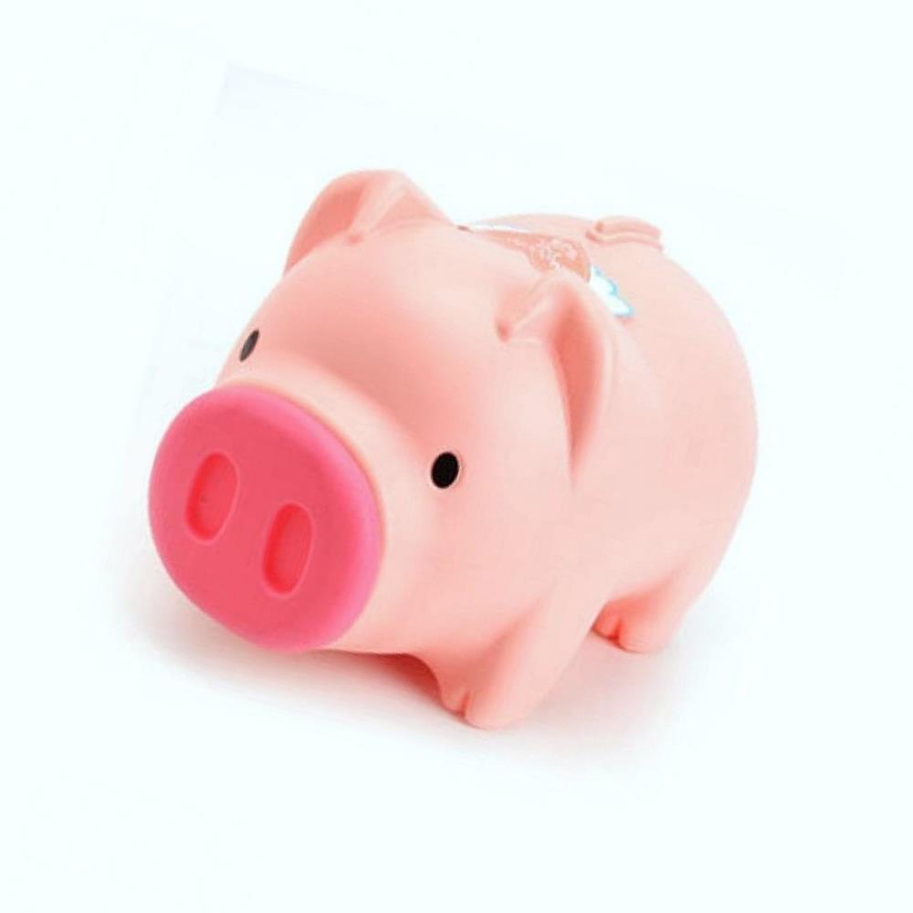 Oce 오픈코 핑크 돼지 저금통 피그 뱅크 코인통 대 벙어리 돼지통 용돈 코인 케이스 지폐 저금통