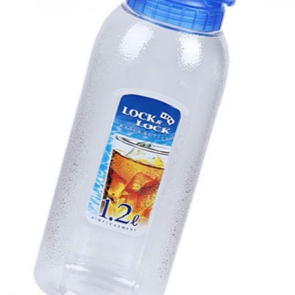 Oce 넓은 입구 원터치 캡 투명 플라스틱 물병 1.2L 식당 카페 업소 병원 사무실 다이어트 물통