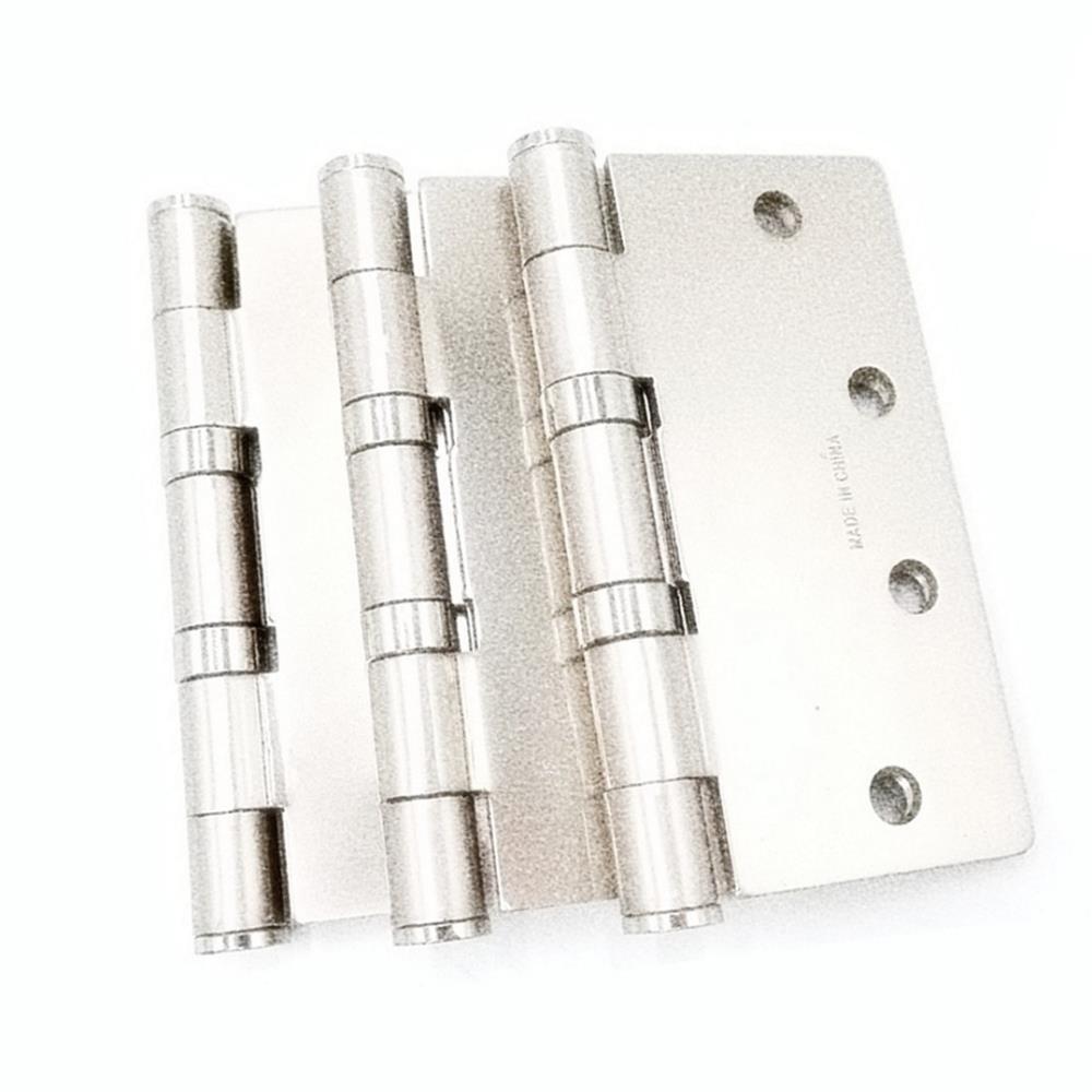 Oce 현관문 방문 경첩  힌지 유광 그레이 3EA 정첩 장석 돌쩌귀 철물 문경첩 나비경첩 볼베어링