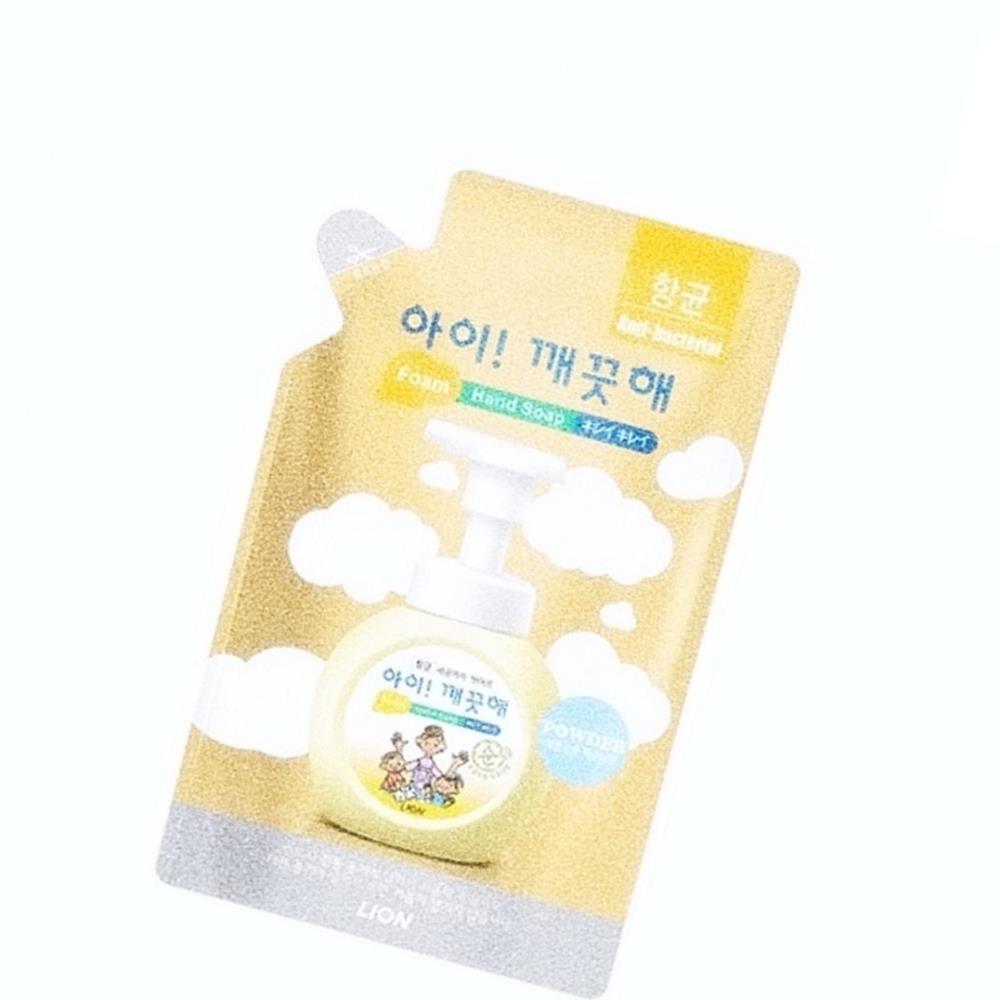 Oce 미세먼지 세균 씻는 거품 손 세정제 파우더향 리필 학원 가정 핸드 클렌져 버블 솝 클렌저