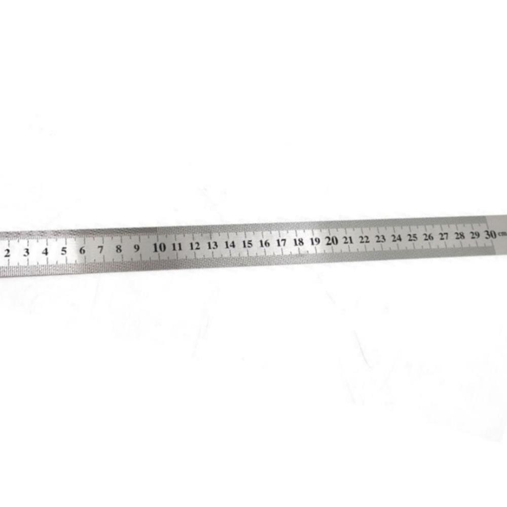 Oce 제도 스틸 인치 센티자 30cm 철 직선자 눈금 스텐자 건축 설계 지도 쇠 자