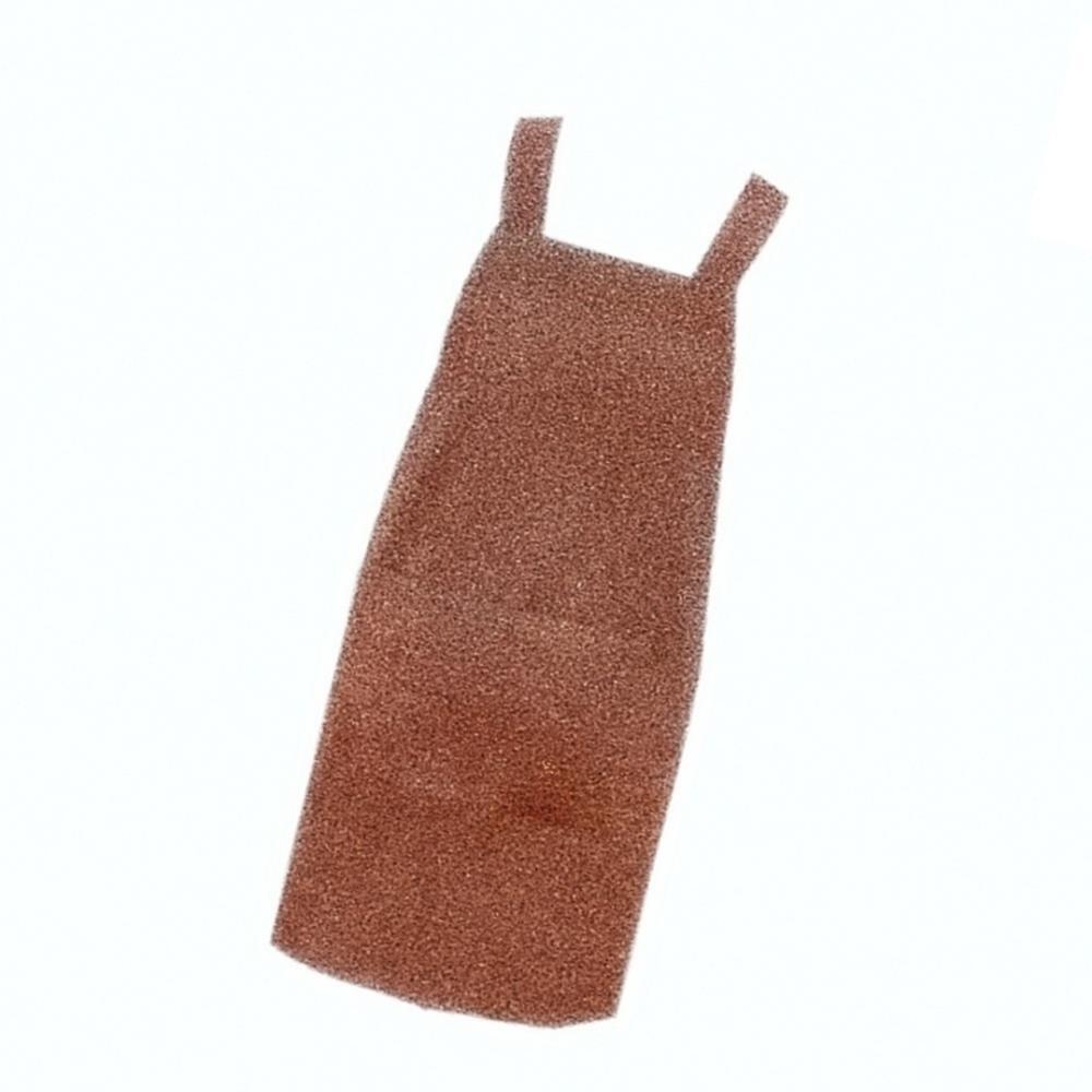Oce 국산 캔버스 면 에이프런 커피 카페 H형 앞치마 갈색 어린이집 바리스타 미용실 미술 공방 화방 네일샵