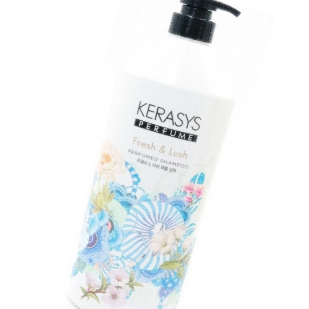Oce 싱그러운 풀잎 향기 상쾌한 퍼퓸 샴푸 fresh rush 1L adult shampoo 고급 민감성 비듬 영양 세정