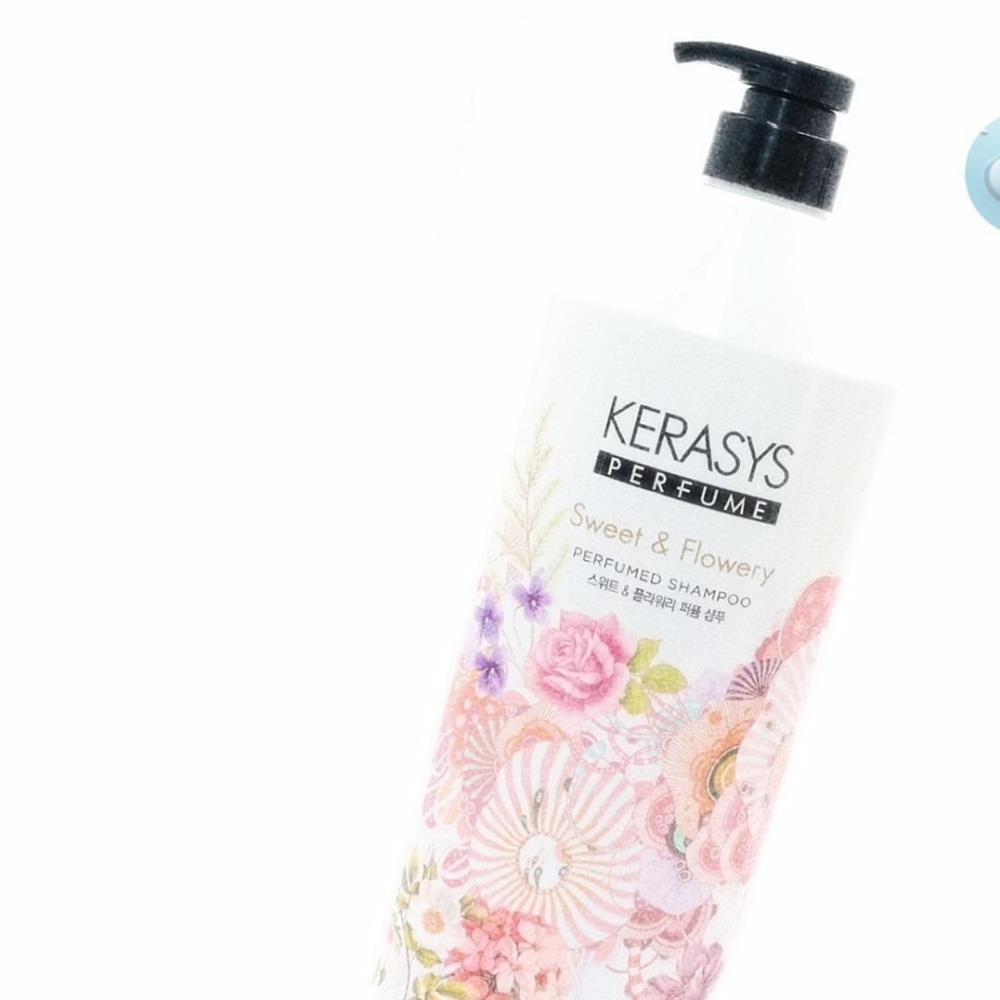 Oce 달콤한 꽃 풍부한 향기 퍼퓸 샴푸 sweet flowery 1L 헤어 머리결 케어 두피 가려움 지성 비듬 영양 세정