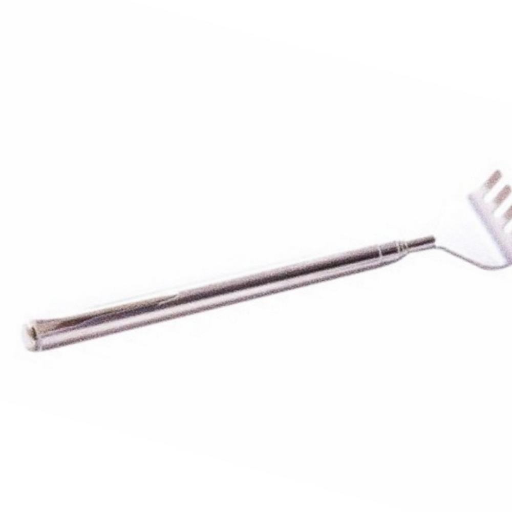 Oce 볼펜크기 늘어나는 접이식 등긁이-실버색 스틸 a