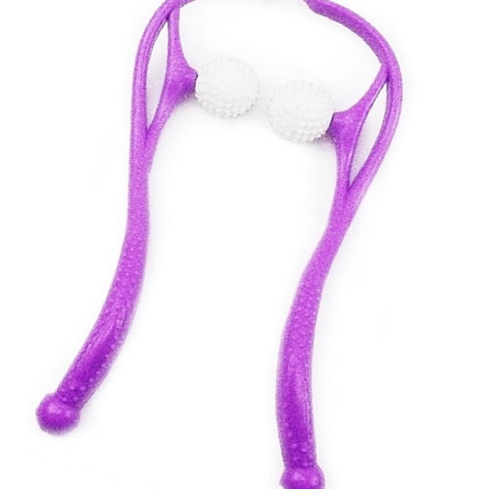 Oce 목 셀프지압 핸디형 회전롤러 스틱 돌기자극 종아리 맛사지 reflexology 결림