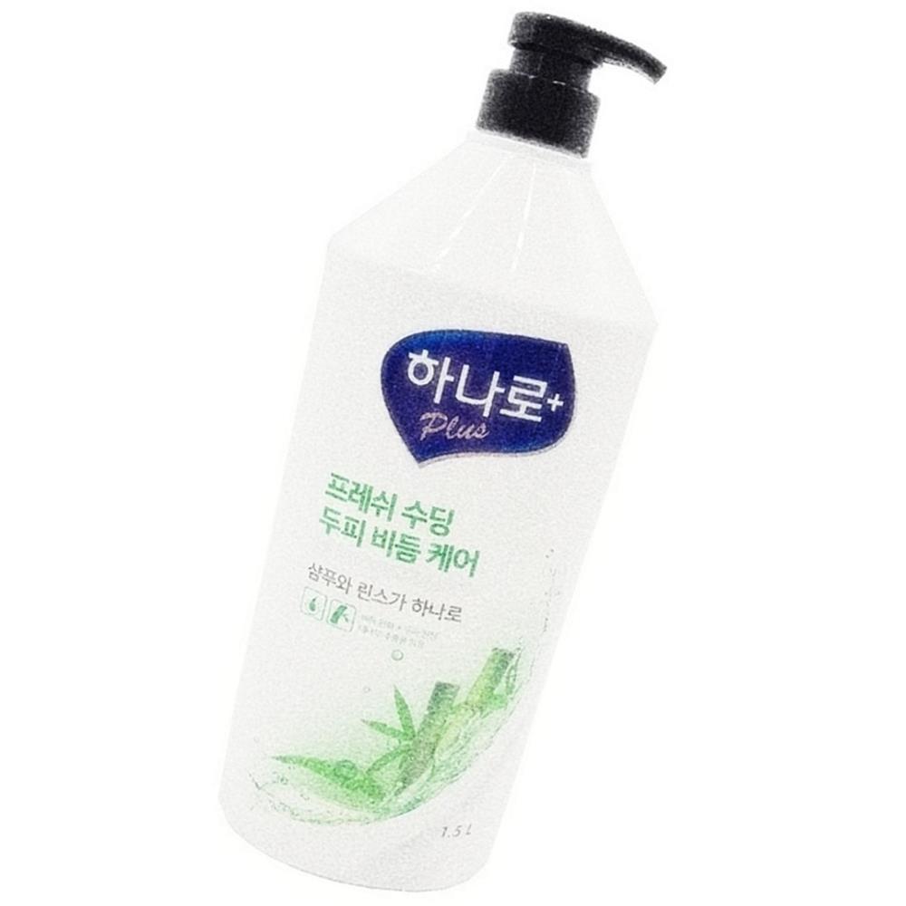 Oce 각질케어 시원한 두피 뱀부 쿨링 샴푸 린스 겸용 1.5L 비듬 케어 허브 adult shampoo 비듬 영양 세정