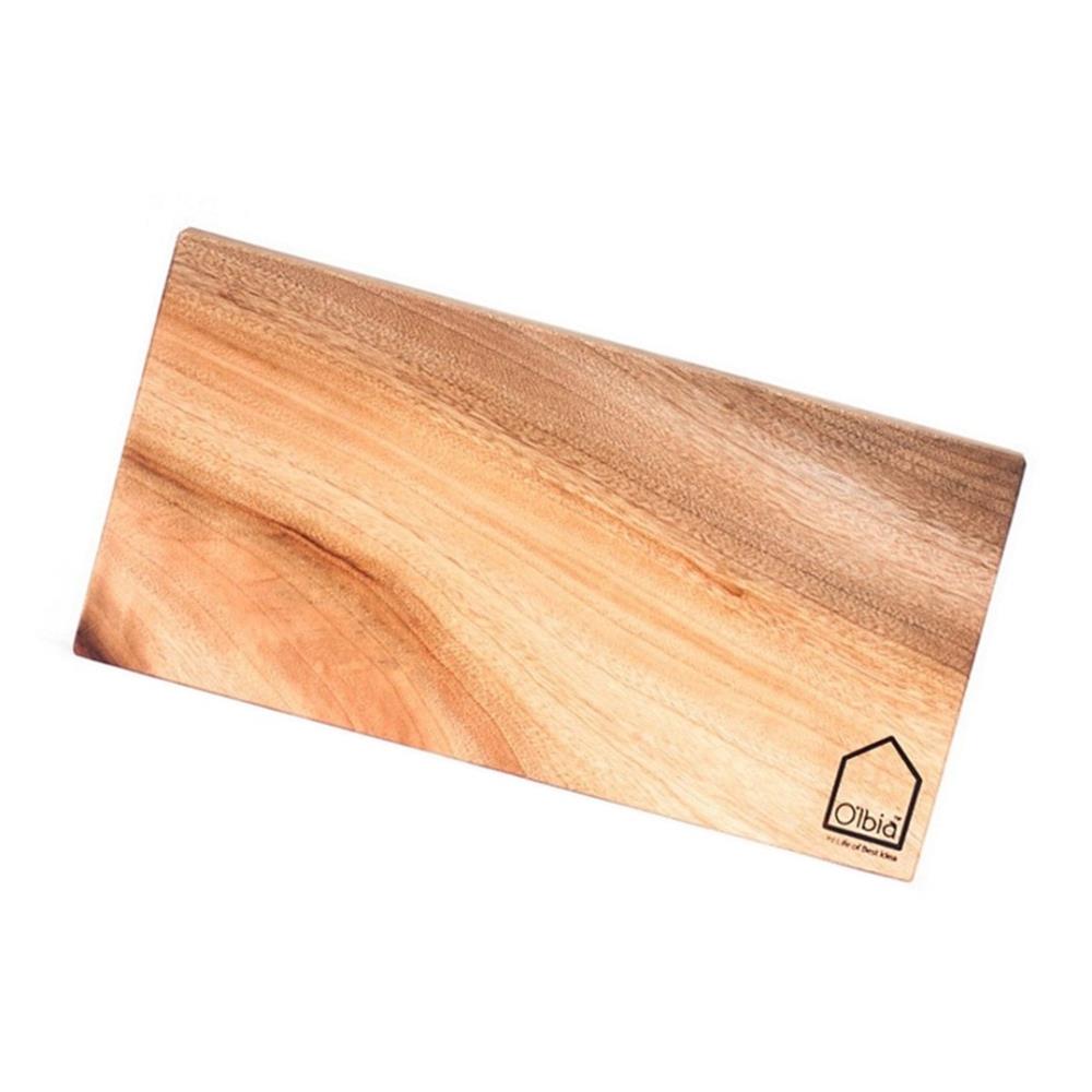 Oce 캄포 나무 사각 수제 통도마 30cm x 17cm 항균 이유식도마 취사도구 장인