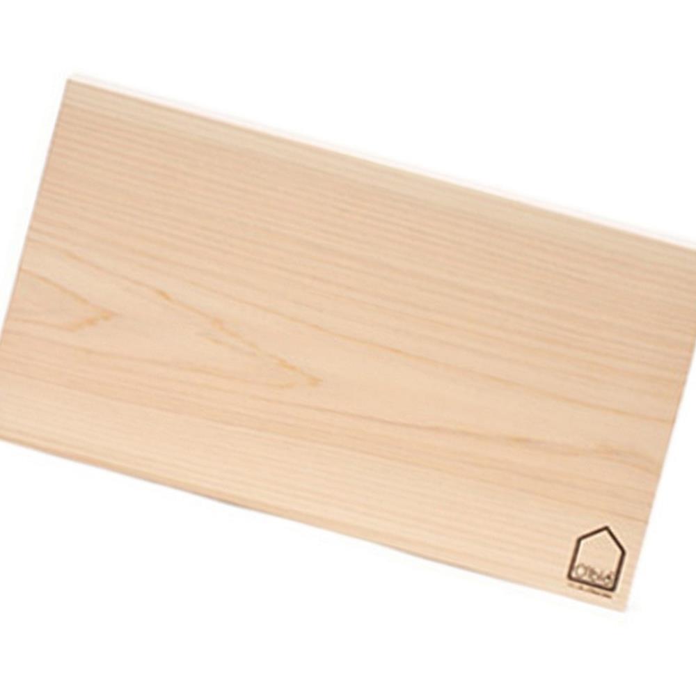 Oce 국산 편백 나무 수제 통도마 무절 40cm x 20cm 조리도구 핸드메이드 통원목 자연친화주방용품