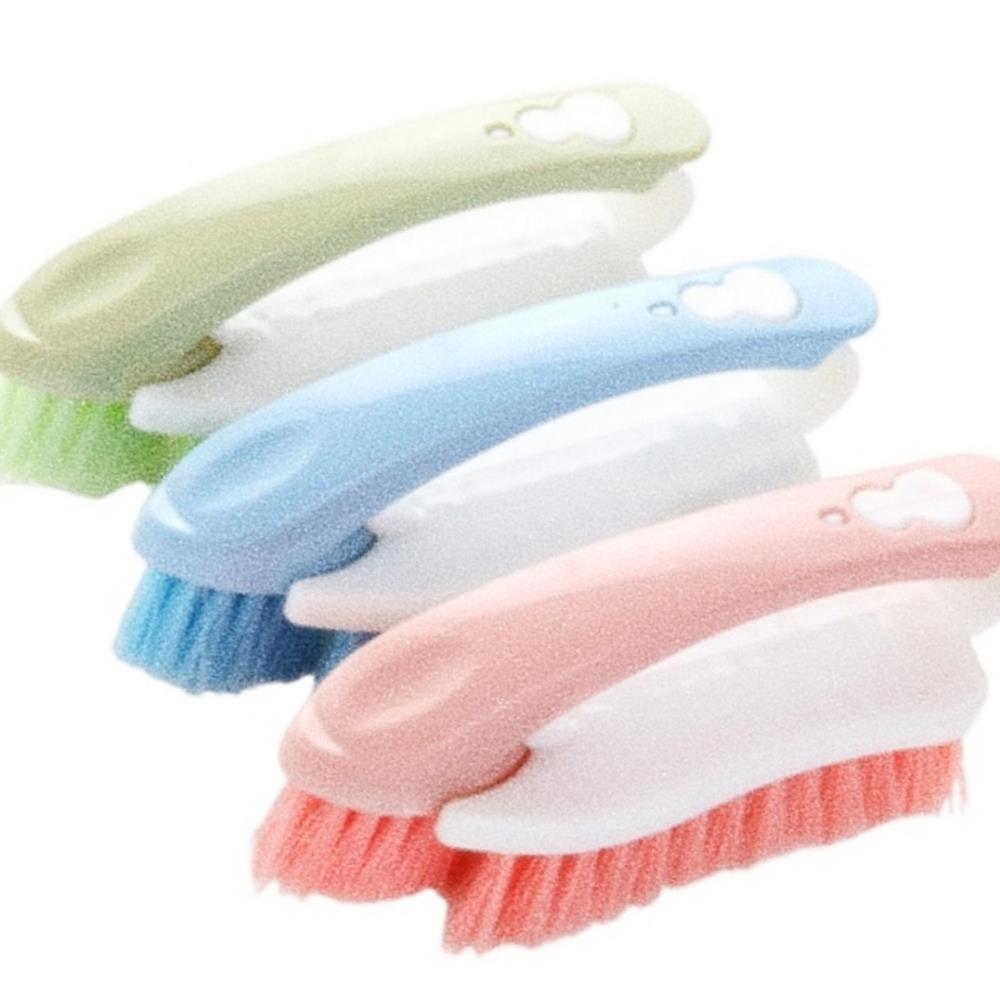 Oce 작은 청소솔 큰 세척 브러쉬 일체형 주방 빨래 욕실 스폰지 스펀지 다용도 빨래 브러시 핸들 수세미 쑤세미