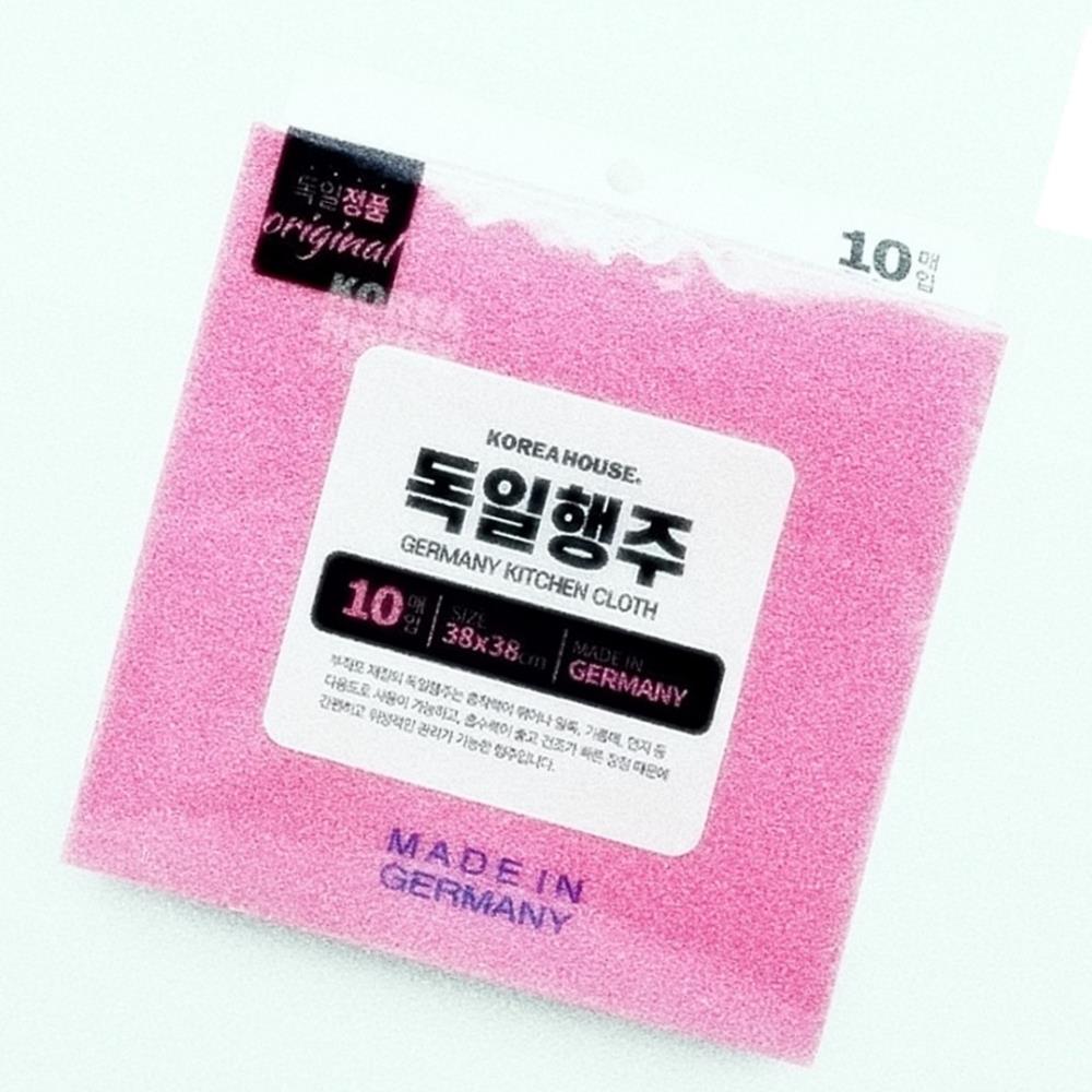 Oce 독일산 부직포 대용량 타올 10장 카페 식당 설겆이 주방 행주 기름기 물때 세척