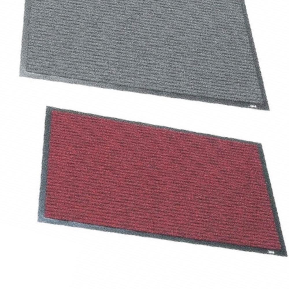 Oce 먼지 수분흡수 탁월 현관카페트 60cm x 90cm 레드 출입구흙털이개 논슬립매트 빗물흡수매트