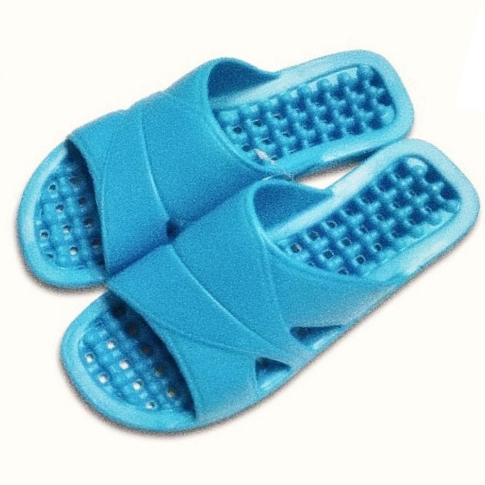 Oce 물 잘 빠지는 욕실 화장실 신발 가벼운 욕실화 블루 발등 낮은 욕실화 EVA 소재 목욕탕 사우나