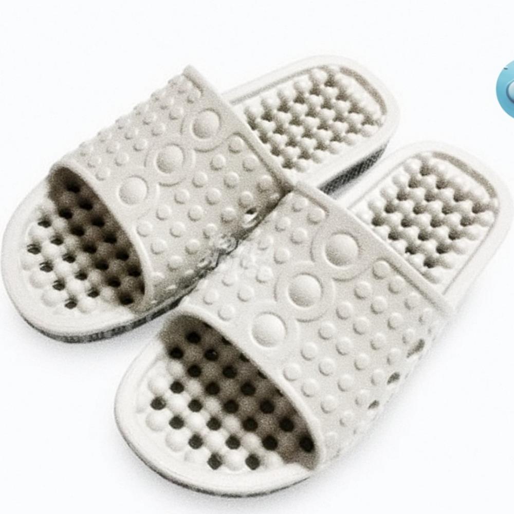 Oce 물 잘 빠지는 욕실 화장실 신발 트임 욕실화 투톤회색 발등 낮은 욕실화 빠른 건조 물청소 세차장