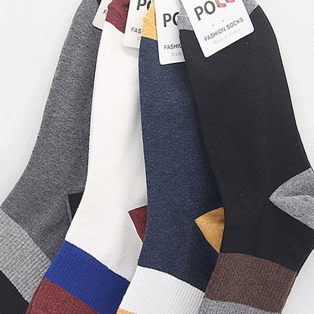 Oce 면혼방 발목 스포츠밴드 남자양말 중목-화이트 3켤레 스포티지 흰색 대학생청바지 캐쥬얼삭스