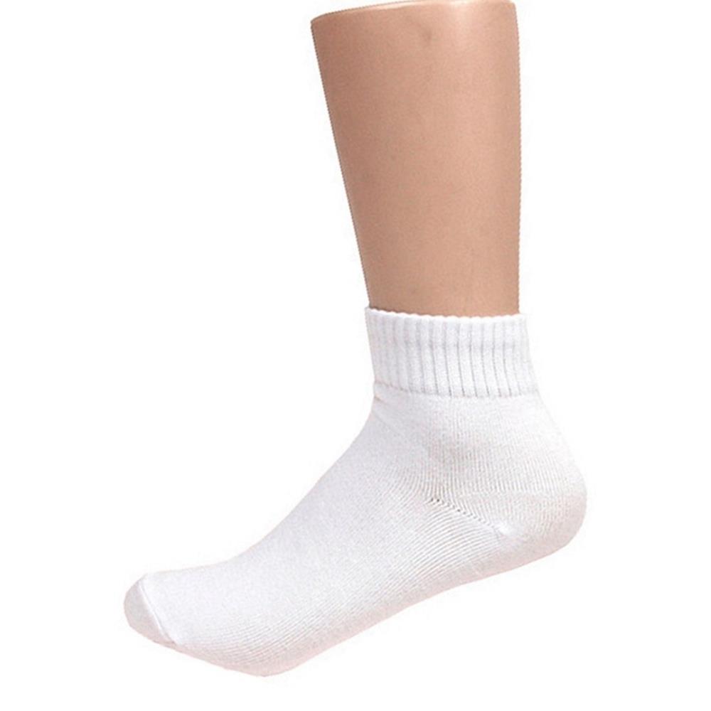 Oce 면혼방 여자 교복양말- 1켤레 흰색 짧은양말 단커버양말 땀흡수 여성