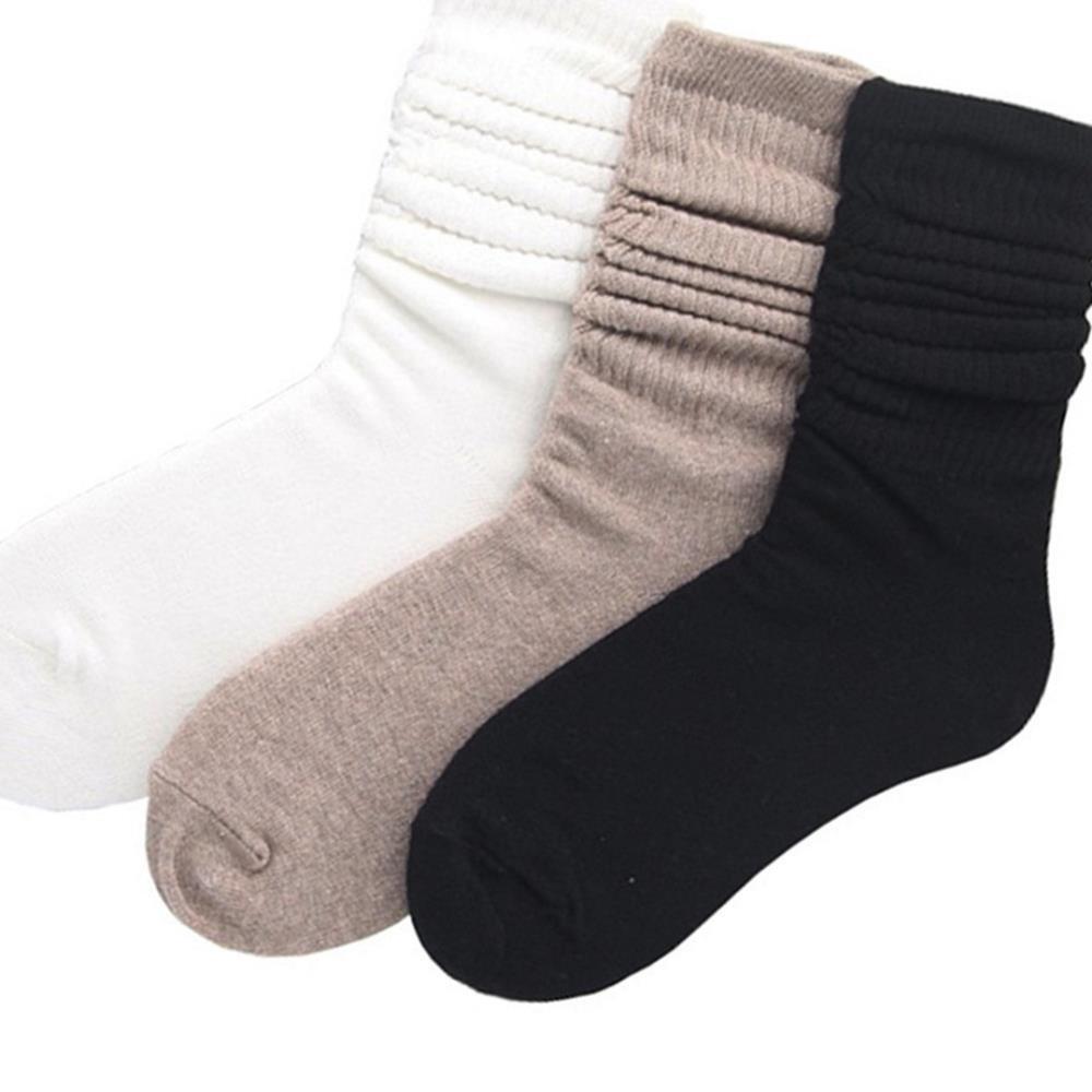 Oce 길게 올려신는 발목주름 아동양말 5-6세 3켤레 명절선물 긴양말 취침