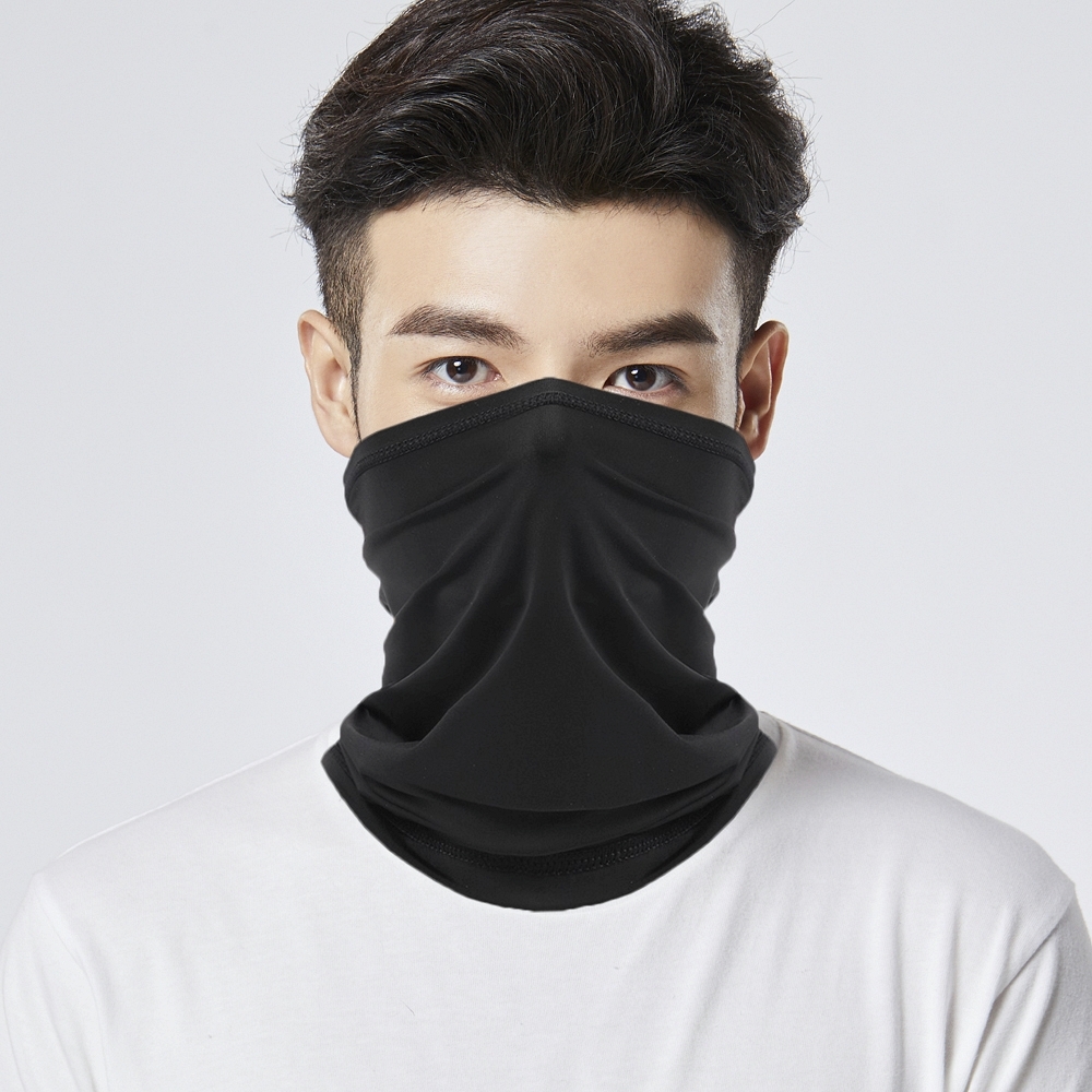 Oce 여름 목토시 넥쿨러 쿨링 등산 스카프 블랙 바이크 여름 목토시 아이스 선가드 머플러 쿨링 바라클라바