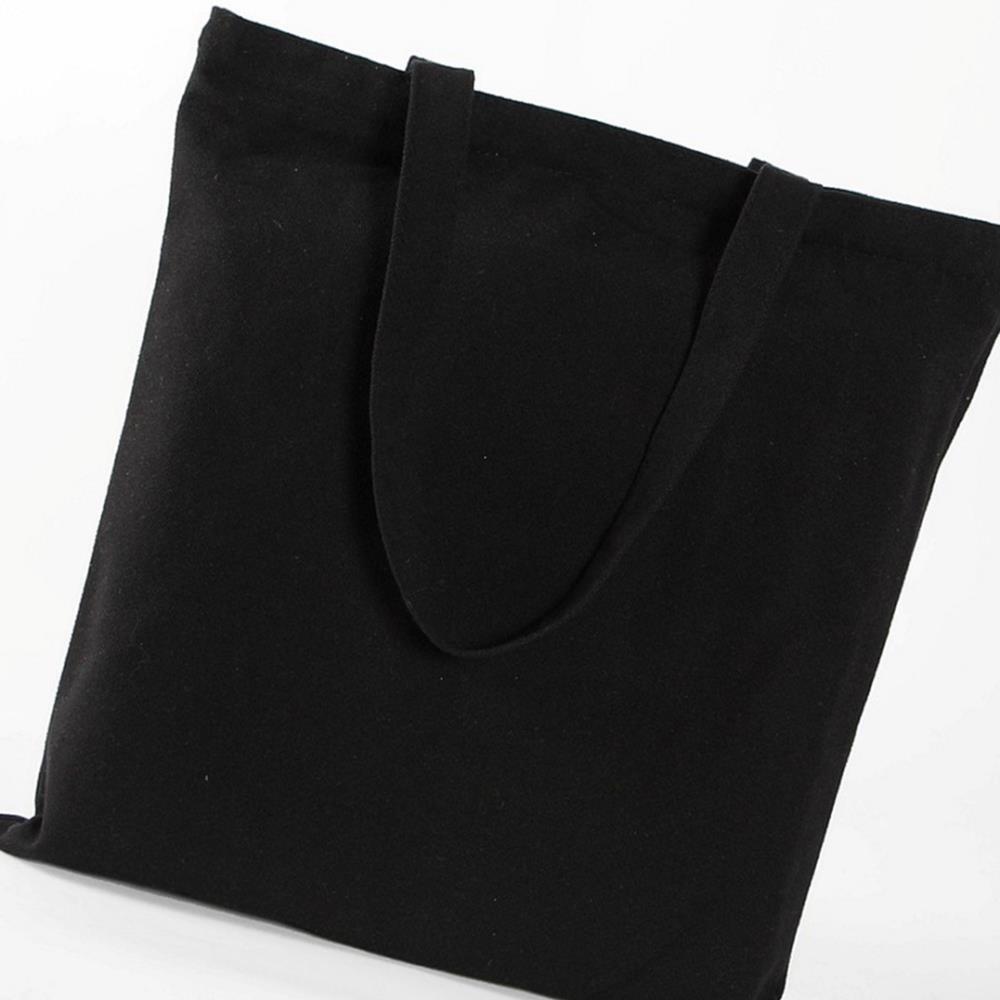 Oce 무지 캔버스 데일리 지퍼 숄더백 블랙 천 토트백 토드백 가벼운 천 에코백 사각 기저귀 가방