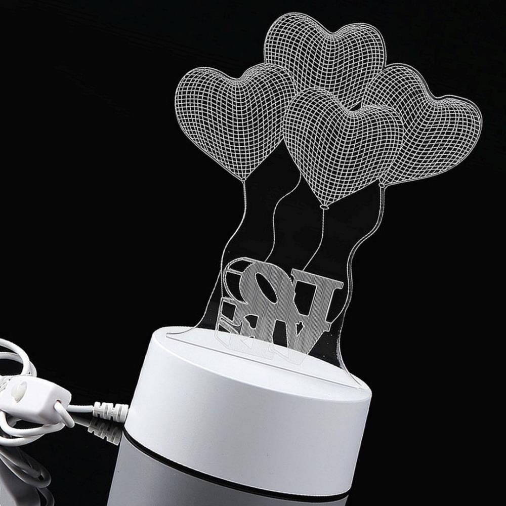 Oce 하트 LED 신혼 레터링 무드등 LOVE 글자 모형 조명 수면유도 테이블분위기 취침탁상램프