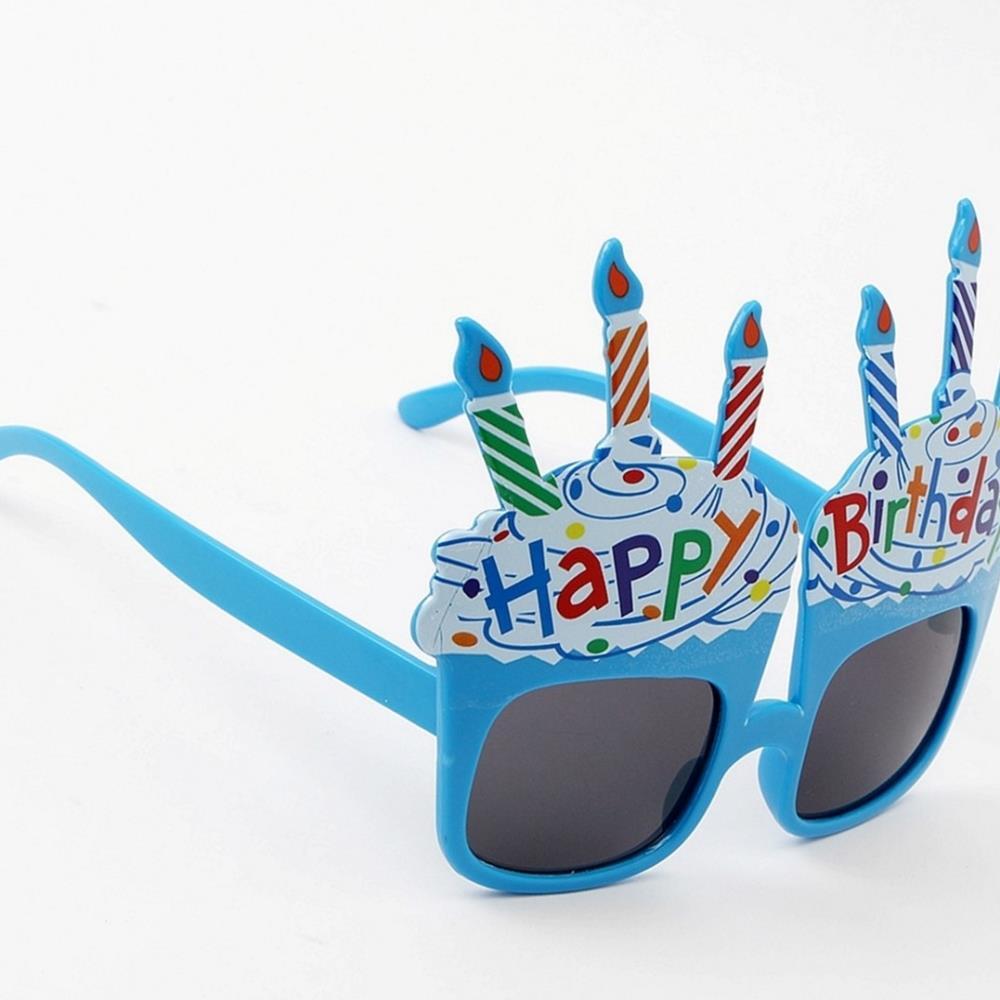 Oce 생일초 안경 파티 선글라스 블루 파티용품 썬글래스 선글래스