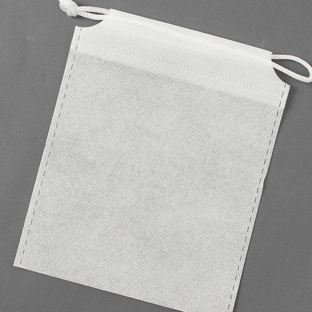 Oce 한쪽끈 파우치 더스트백 50p 12x15 화이트 신발주머니 가방 이너백 스트링 백인백