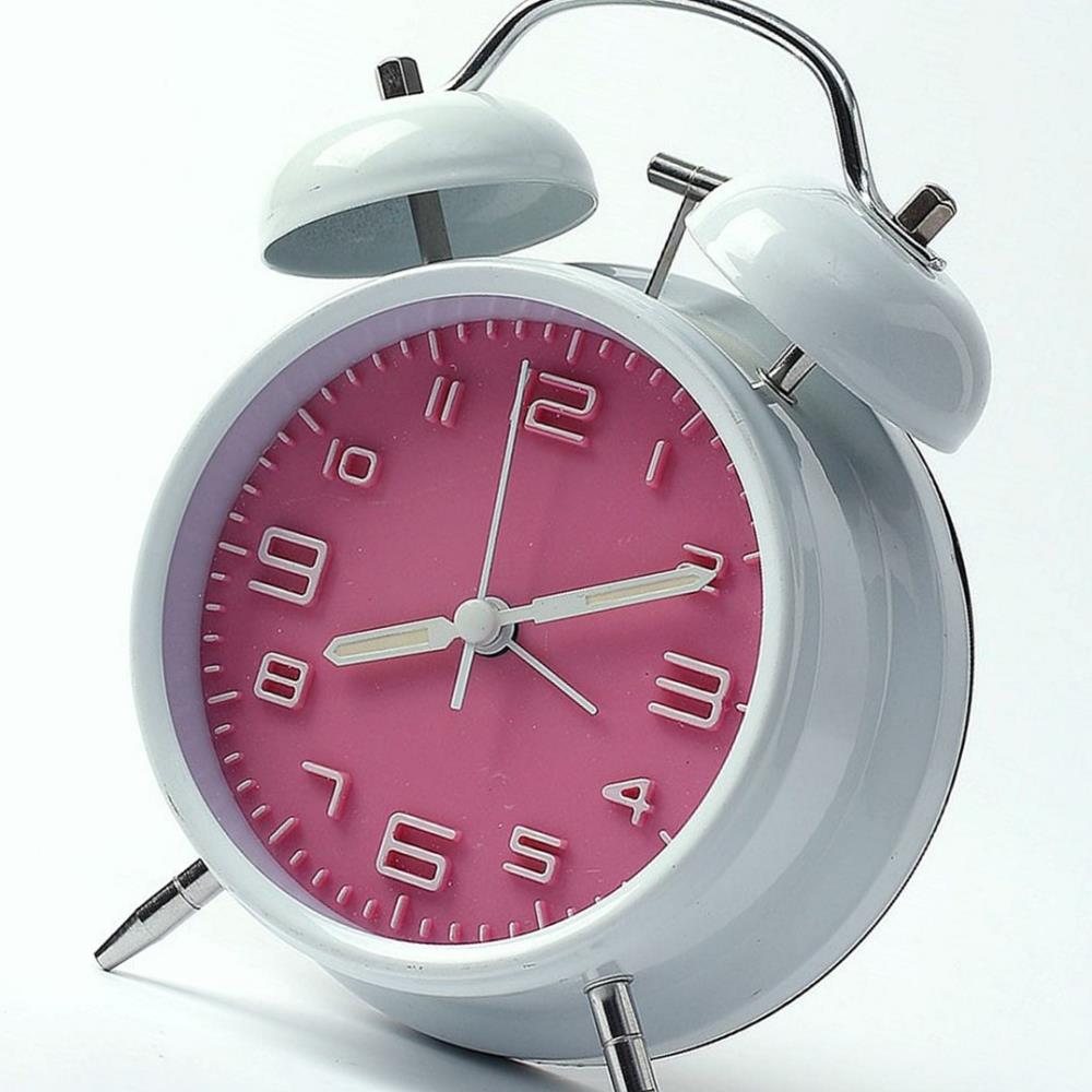 Oce 예쁜 라이트 무소음 탁상시계 핑크 워치 클락 스탠드 clock 귀여운 알람 수면 시계