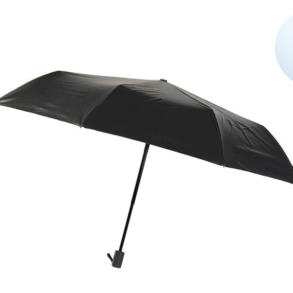 Oce 예쁜 3단 수동우산 겸 양산 블랙 잎사귀 UV 자외선 차단 양산 컬러풀 소형 양우산 비비드 칼라 우산