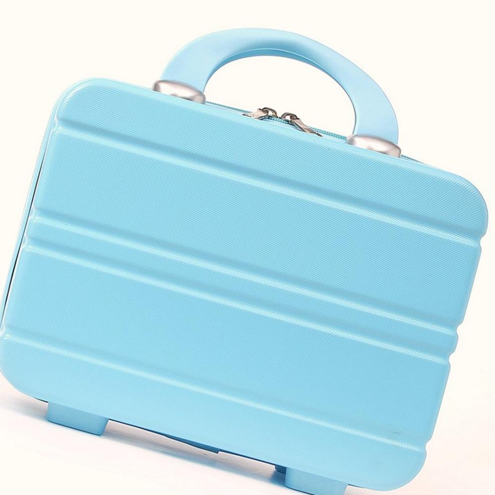 Oce 사각 여성 미니 여행 트렁크 30x17 블루 기내용 비행기 가방 예쁜 여행용 가방 손가방