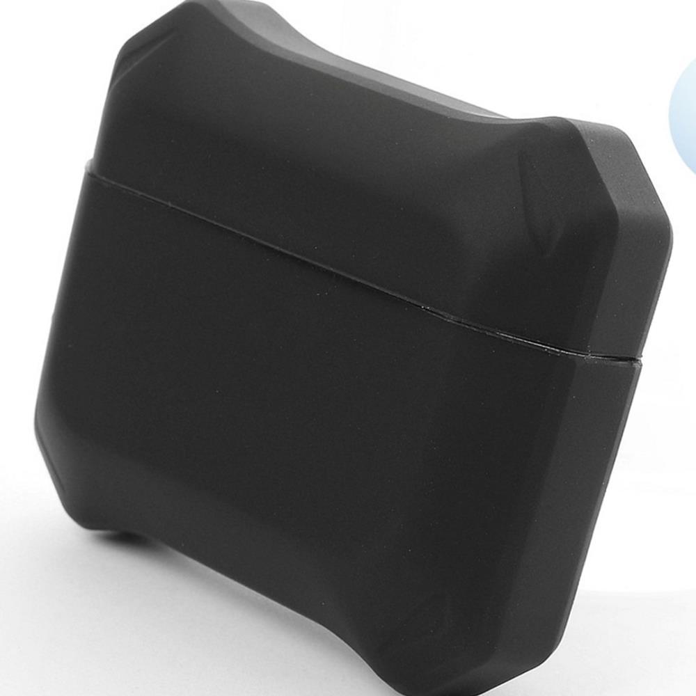 Oce 에어팟프로 충전 케이스 실리콘 커버 블랙 가방 백 홀더 파우치 이어폰 지갑
