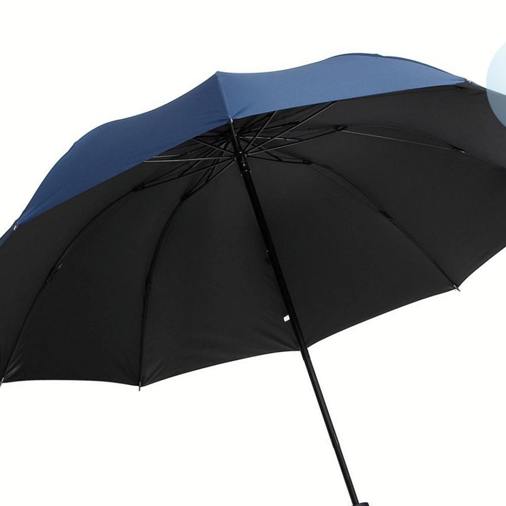 Oce 3-2인용 골프 4단 접이식 자동 대형 우산 네이비 햇빛 가림막 접는 낚시 우산 양산 대용 휴대용