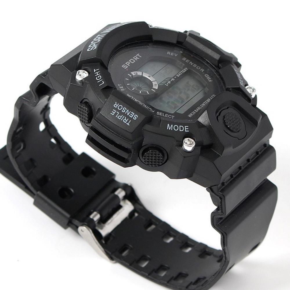 Oce 라이트 스포츠 방수 전자시계 데이트 타이머 시계 남성 여성 팔목시계 날짜 손목시계