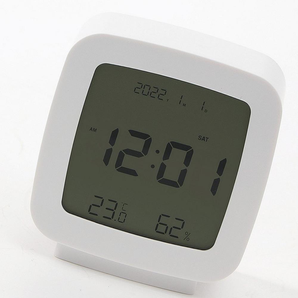 Oce 데스크 시계 디지털 탁상시계 화이트 거실 달력 날짜 숫자 워치 클락 watch clock