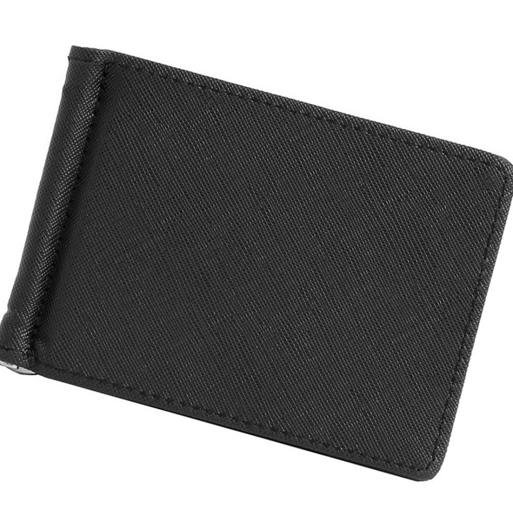 Oce 심플 카드 포켓 지폐 지갑 블랙 레트로 머니클립 얇은 카드지갑 달러 wallet