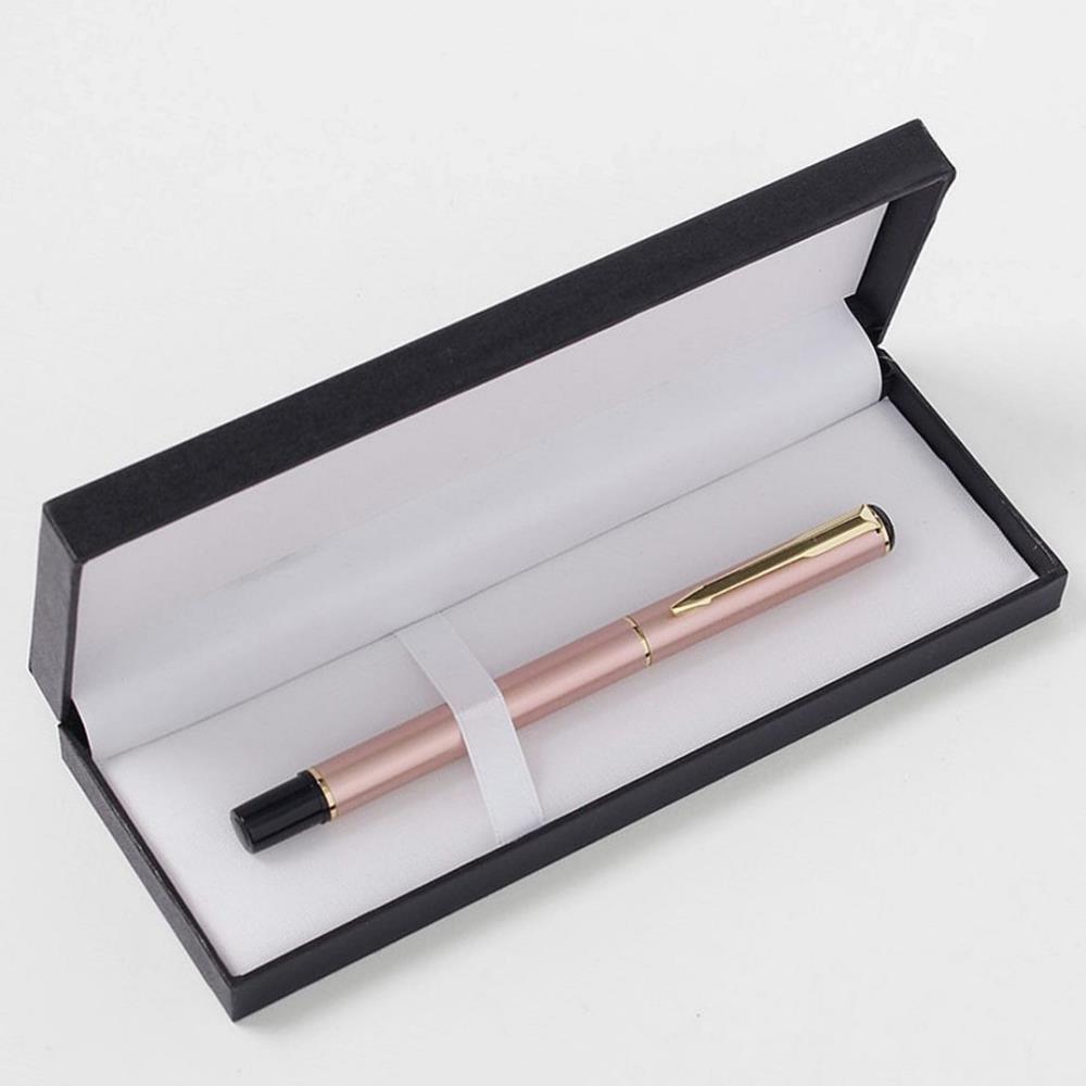 Oce 로즈골드 카트리지 만년필&케이스 0.5mm 구부러진닙펜촉 컨버터선물용만년필 유선형바디