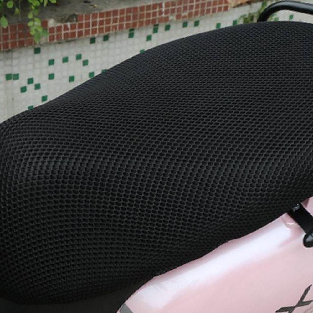Oce 오토바이 스쿠터 시트 큰 매쉬 커버 (L) (블랙) 블랙 바이크 카바 리폼 자리 패드
