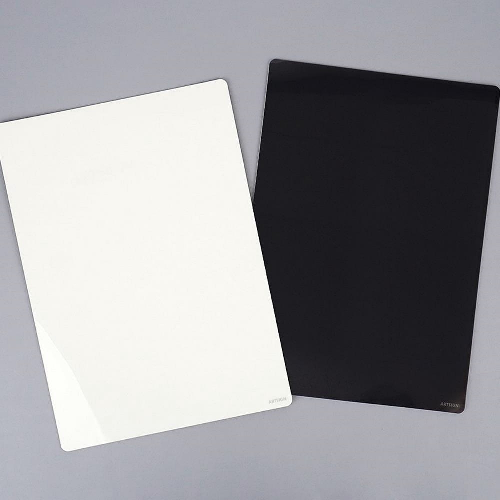 Oce 마카 붙이는 메모 보드 A4 부착형 게시판 화이트보드 부착형 알림판