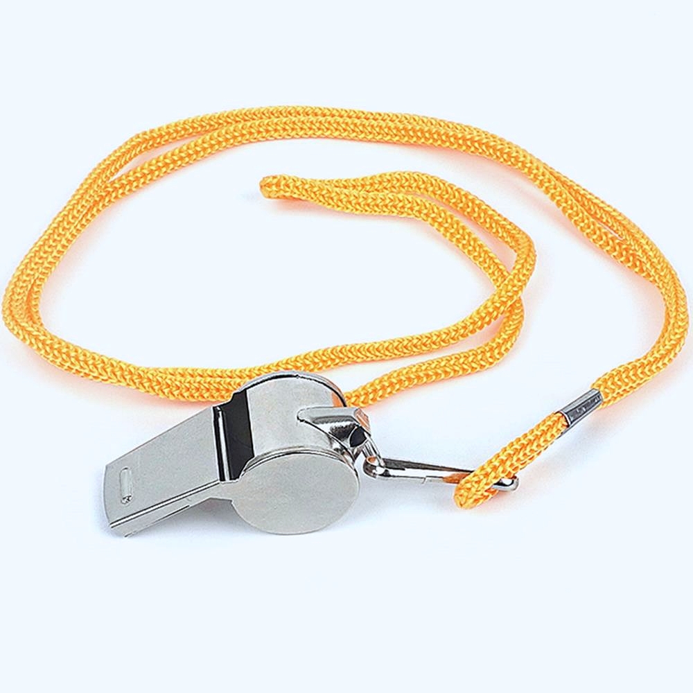 Oce 금속 목걸이 심판 호루라기 1p 체육 교구 호각 선생님 호루라기 야간 귀가 경보음