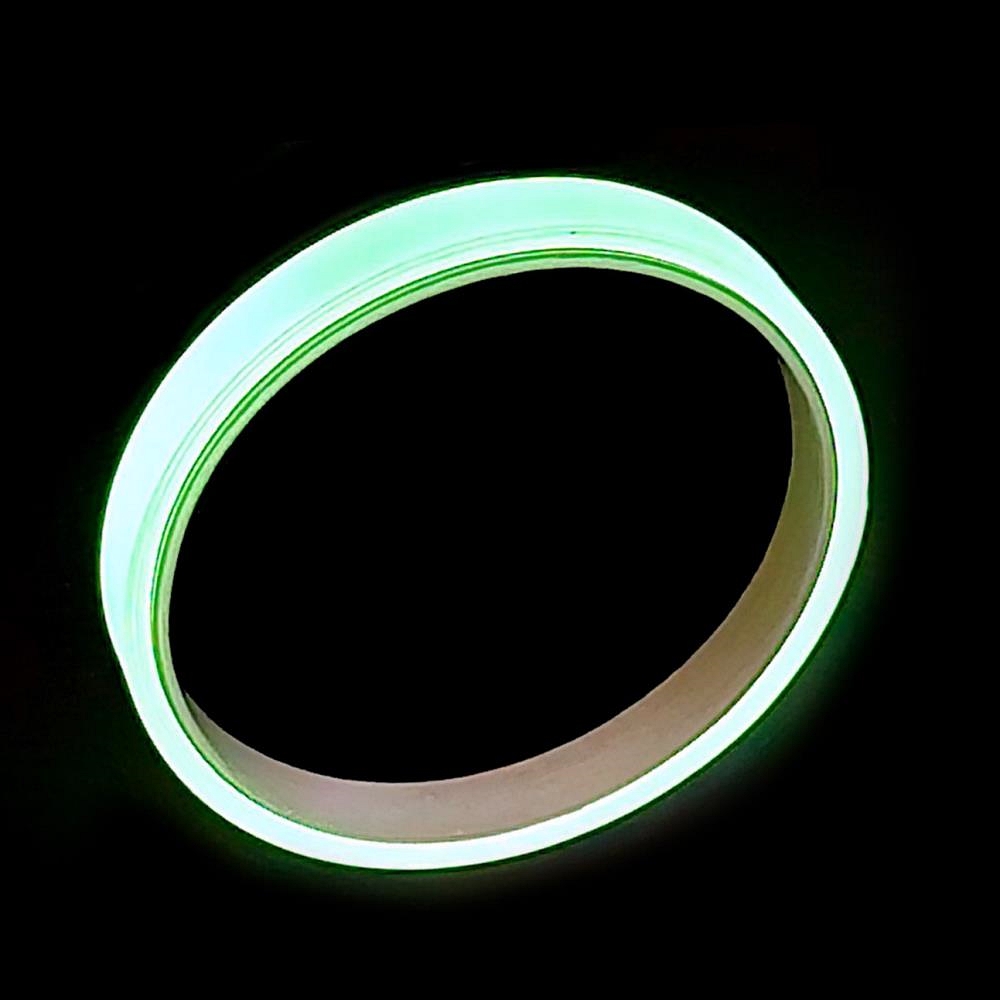 Oce 야광 반사 축광 안전 테이프 1cmx3m 반사지 위험 테이프 pvc 스티커 반사판 잘라쓰는 테이프