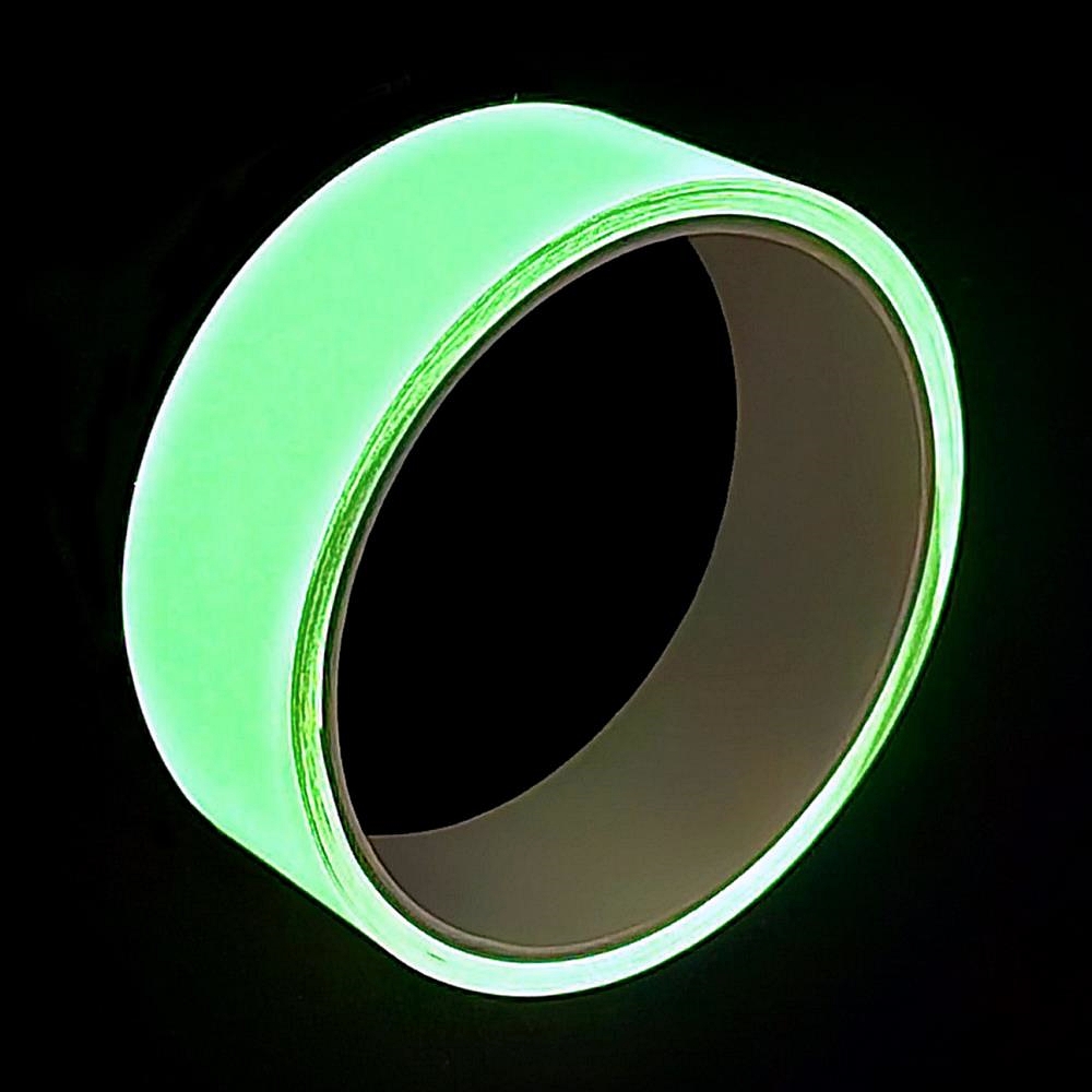 Oce 야광 반사 축광 안전 테이프 3cmx3m 잘라쓰는 테이프 주의 표지 스티커 pvc 스티커 반사판