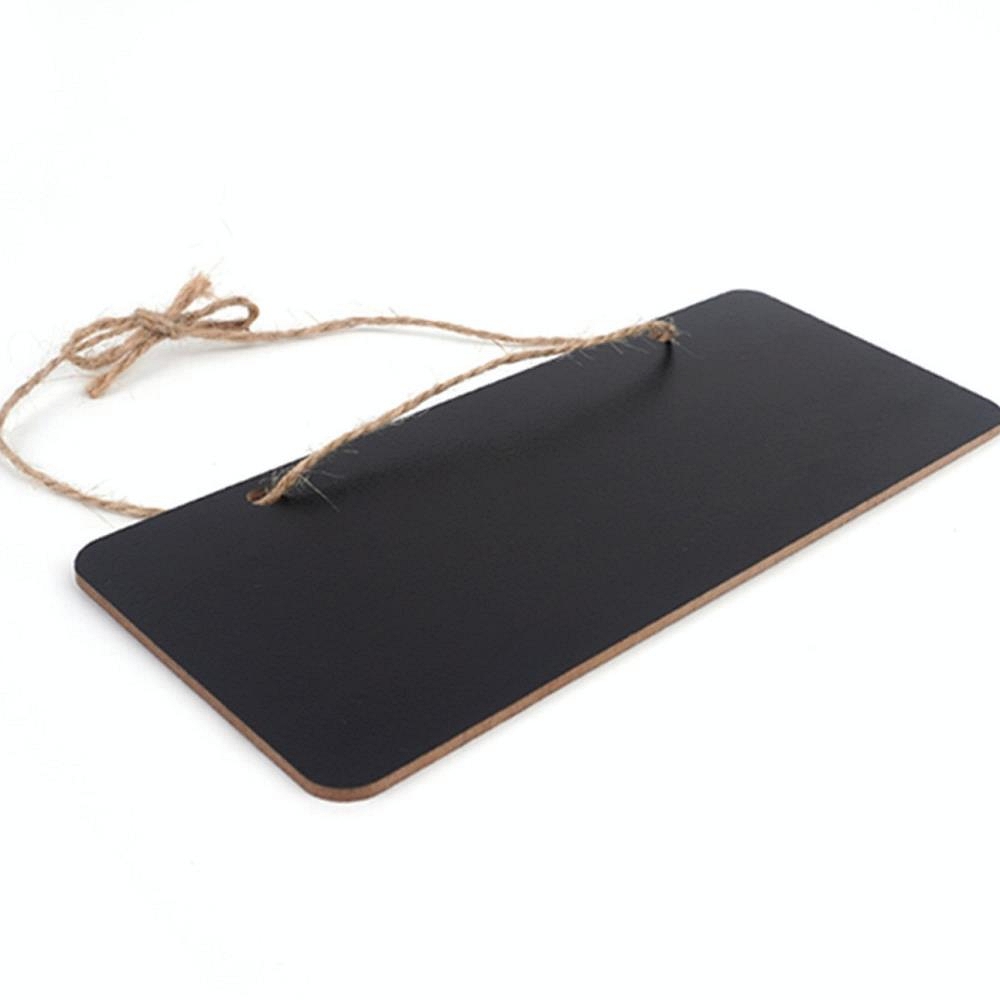 Oce 안내판 행거 보드 미니 분필 칠판 물건 네임 스틱 안내 상품 알림판 물품 메모 보드