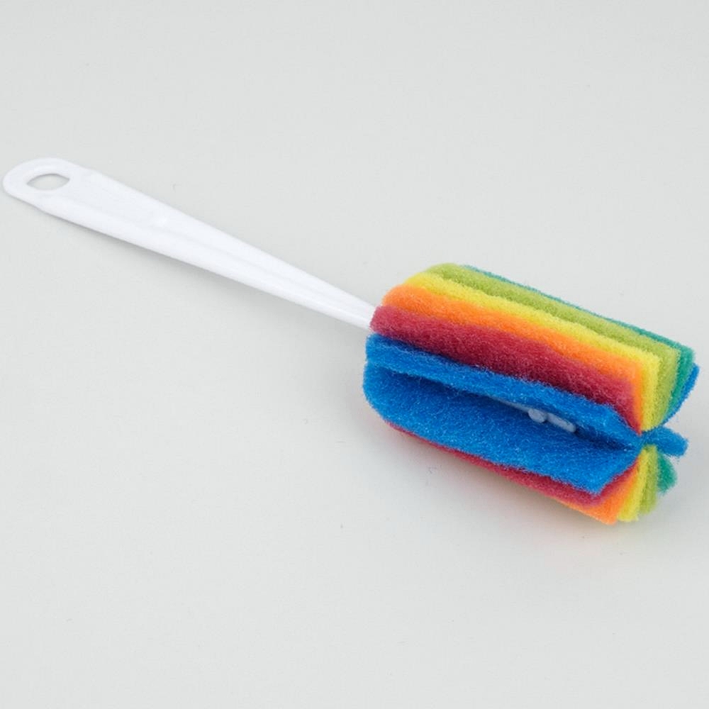 Oce 텀블러 보온병 스펀지 젖병솔 손잡이 세척솔 주입구 병입구