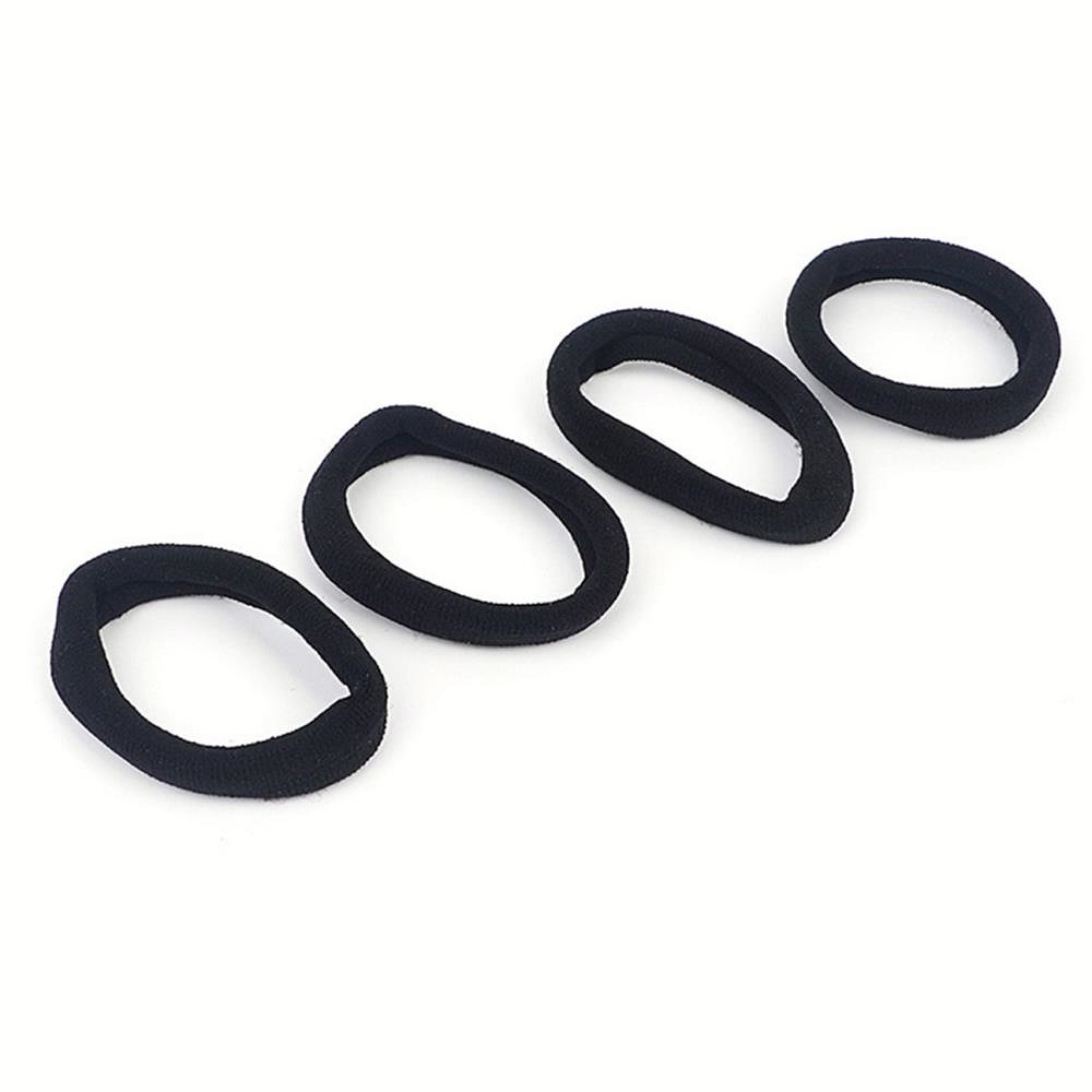Oce  두툼한 머리 고무줄 질긴 헤어끈 4P 머리 밴드 헤어핀 해어끈